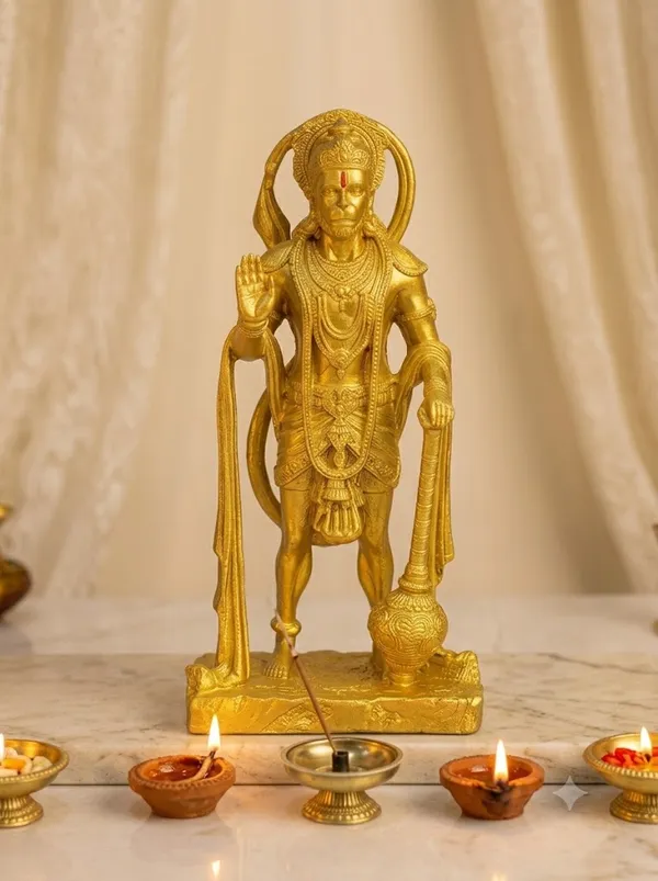Hanuman_Ji_Standing_Golden_Decorative_Showpiece_13_Cm