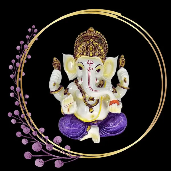 Siddhivinayak_Ganesha_White_Compact_Decorative_Showpiece