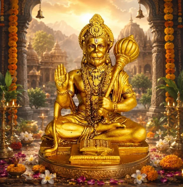 Hanuman_Ji_Idol_With_Gada_Sitting_Pose_Statue_For_Home_Office_Temple_Decorative_Showpiece_9_Cm