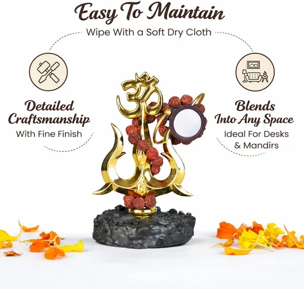 Shiv_Ji_Trishul_With_Damru_Rudraksha_Decorative_Showpiece_8_Cm_-_Pack_of_2