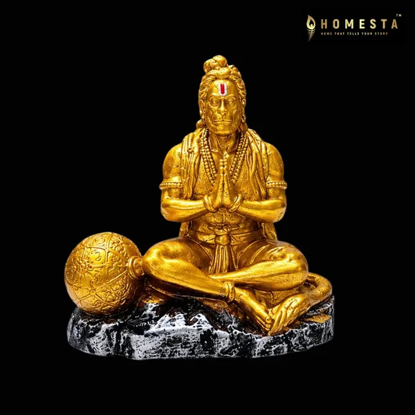 Hanuman_Ji_Meditating_Idol_Decorative_Showpiece_9_Cm_-_Pack_of_2