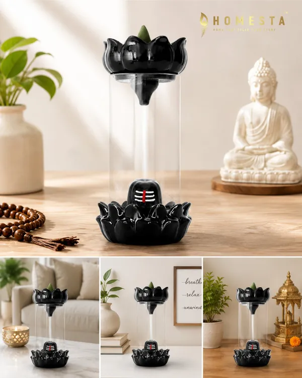 Smoking_Shivling_Fountain_Decorative_Showpiece_22_Cm