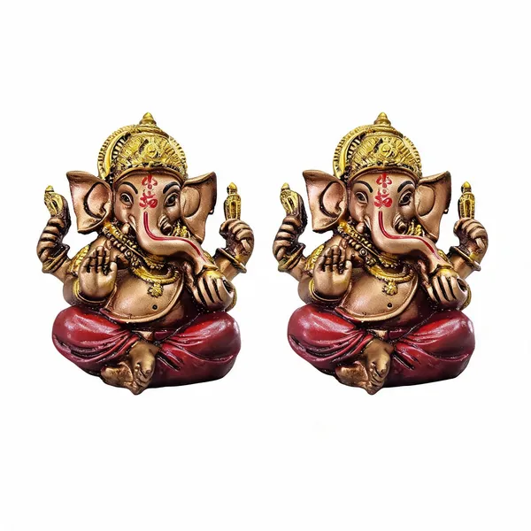Divine_Ganesha_Statue_Ganesha_Murti_Ganpati_Idol_For_Home_Decor_Statue_Decorative_Showpiece_12_Cm_-_Pack_of_2