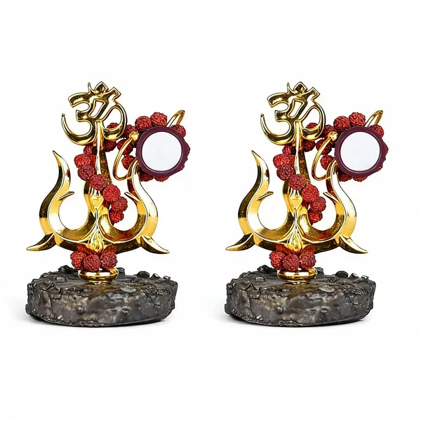 Shiv_Ji_Trishul_With_Damru_Rudraksha_Decorative_Showpiece_8_Cm_-_Pack_of_2