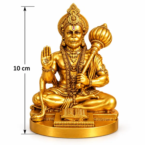 Free_Hanuman_Chalisa_|_Hanuman_Ji_Idol_with_Gada,_9_cm_–_Home_&_Temple_Decor