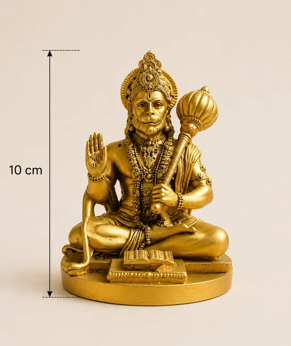Hanuman_Ji_Idol_With_Gada_Sitting_Pose_Statue_For_Home_Office_Temple_Decorative_Showpiece_9_Cm