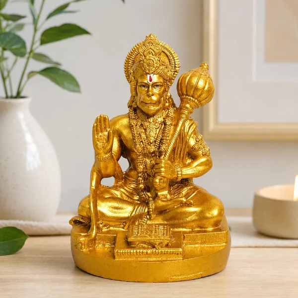 Hanuman_Ji_Idol_With_Gada_Sitting_Pose_Statue_For_Home_Office_Temple_Decorative_Showpiece_9_Cm