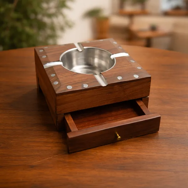 Wooden_Tabletop_Ashtray_With_Drawer