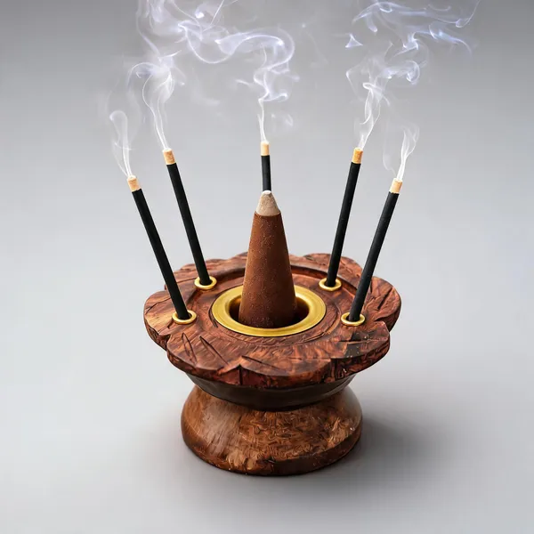 Brown_Wood_Traditional_Carved_Incense_Stick_And_Cone_Holder