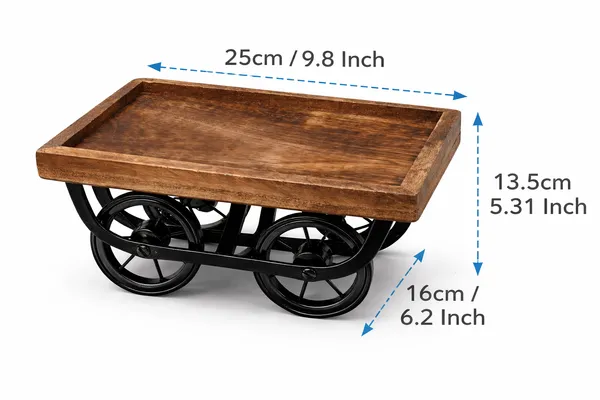 Wooden_Rustic_Wheel_Cart_Serving_Tray