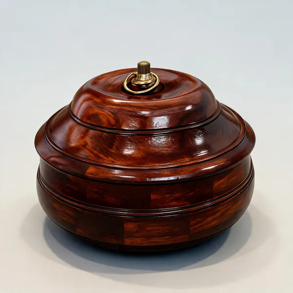 Brown_Wood_Traditional_Round_Lidded_Storage_Box_With_Knob