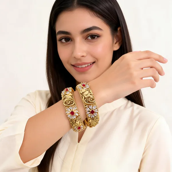 Gold_Brass_Bangles_For_Women