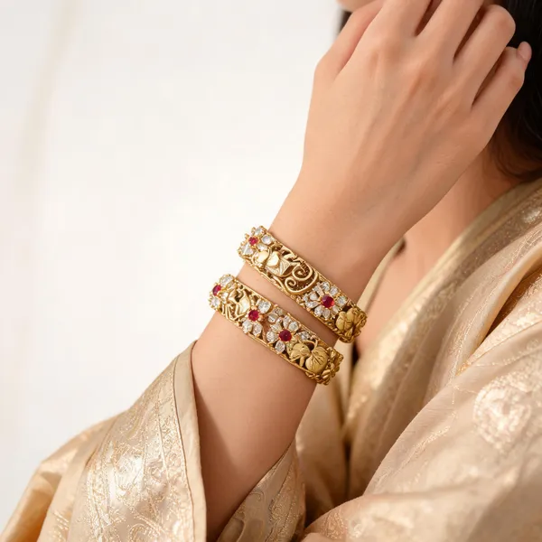 Gold_Brass_Bangles_For_Women