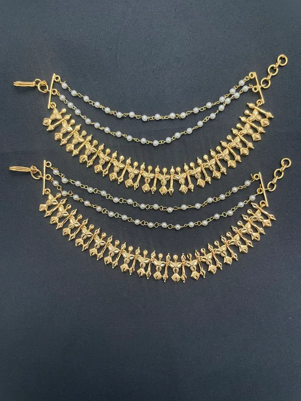 Gold_Brass_Ear_Chain_For_Women