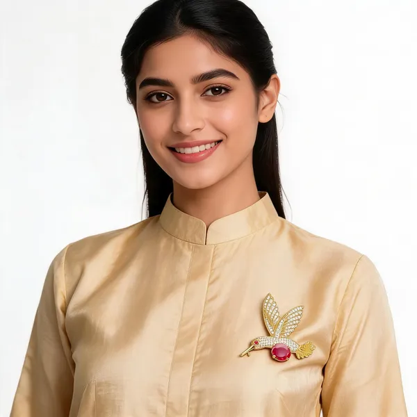 Gold_Brass_Brooch_For_Women