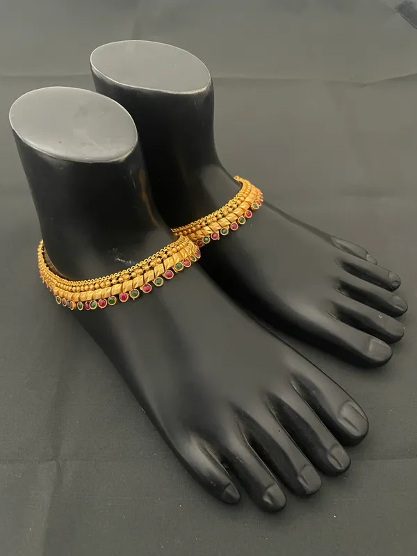 Gold_Brass_Anklet_For_Women