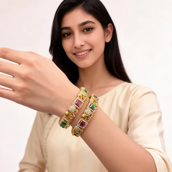 Gold_Brass_Bangles_For_Women