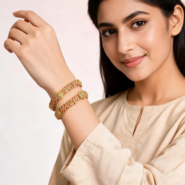 Gold_Brass_Bangles_For_Women