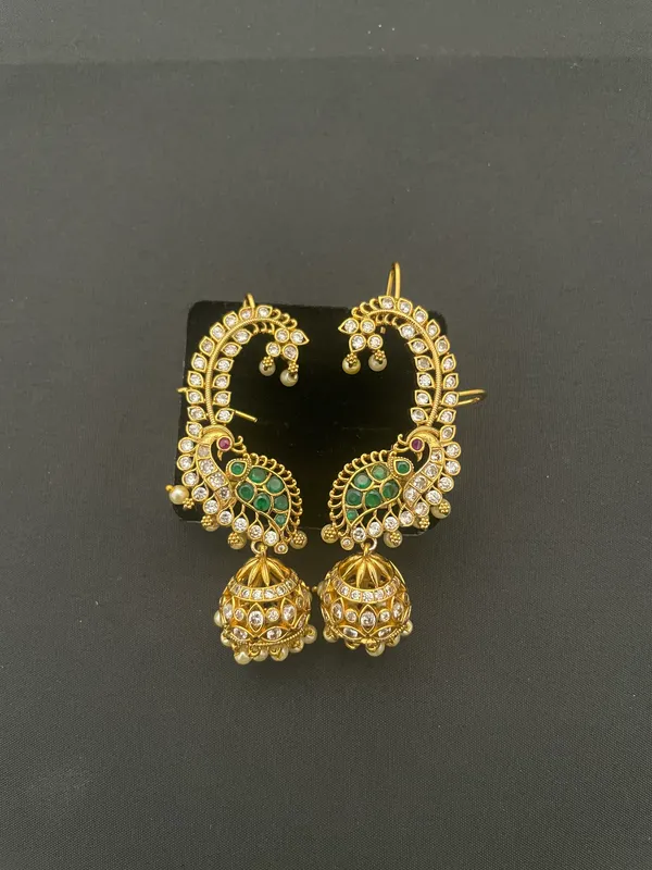 Gold_Brass_Earrings_For_Women