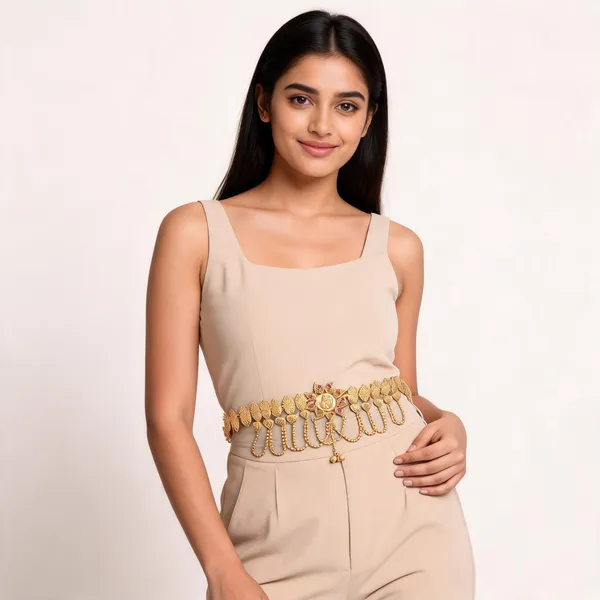 Gold_Brass_Waist_Belt_For_Women