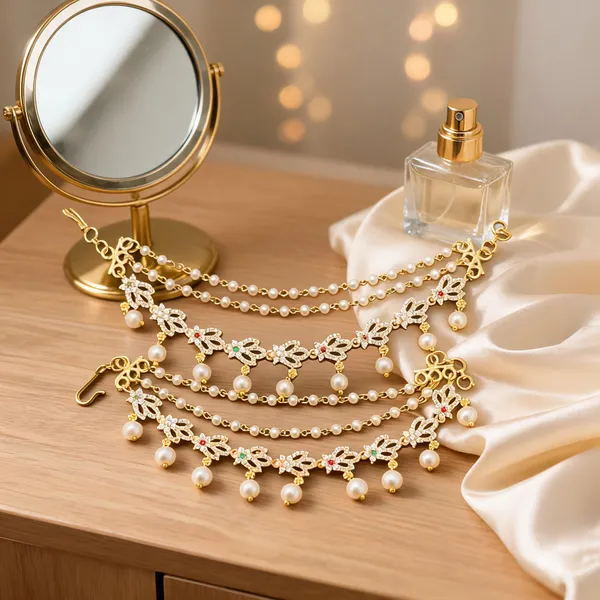 Gold_Brass_Ear_Chain_For_Women