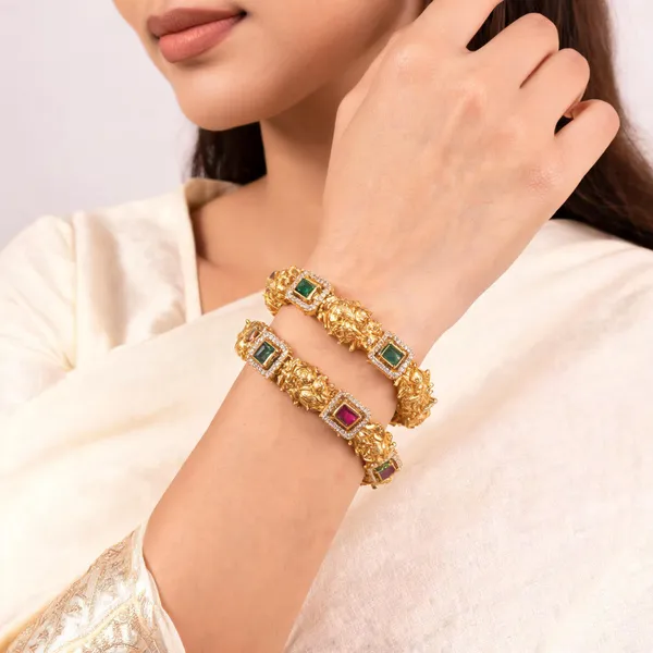 Gold_Brass_Bangles_For_Women