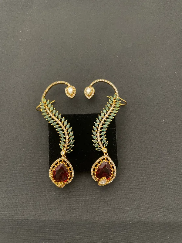Gold_Brass_Earrings_For_Women