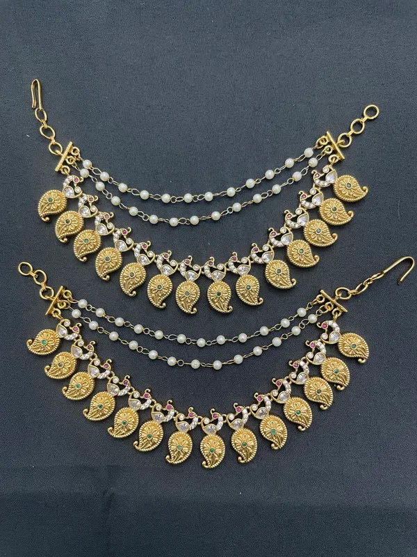 Gold_Brass_Ear_Chain_For_Women