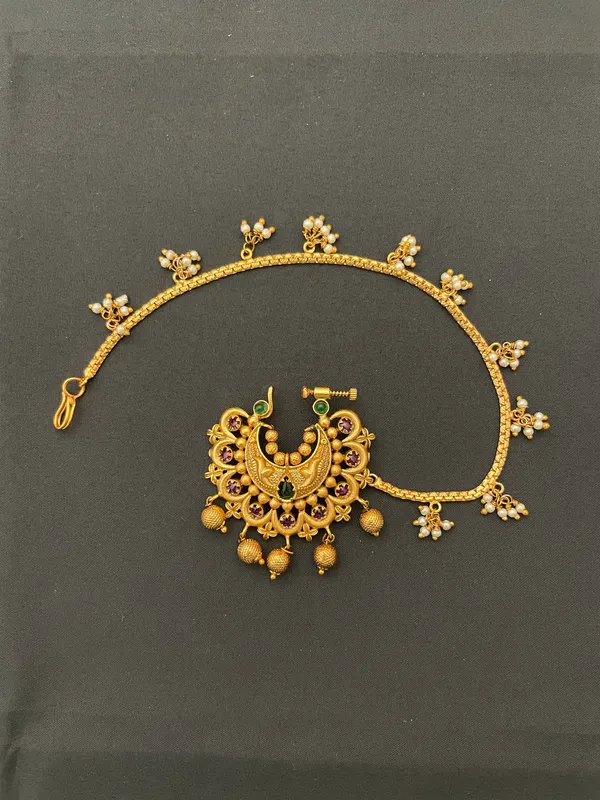 Gold_Brass_Nose_Chain_For_Women