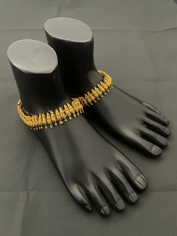 Gold_Brass_Anklet_For_Women
