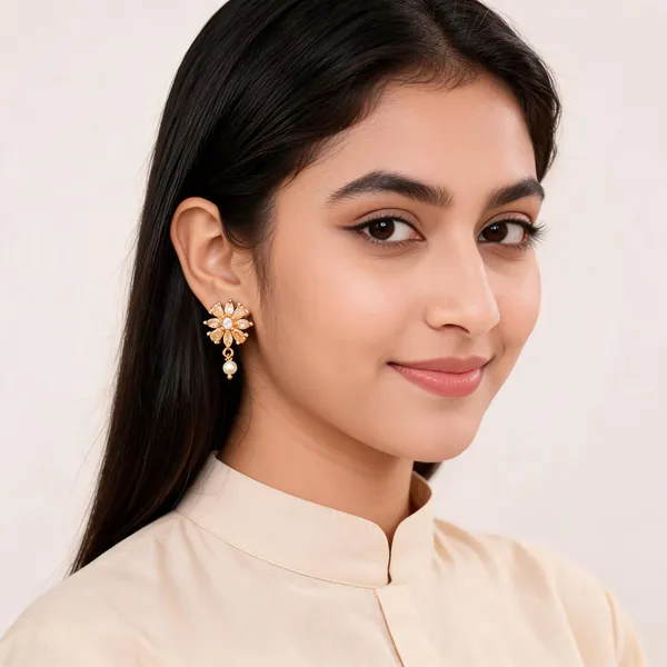 Gold_Brass_Earrings_For_Women