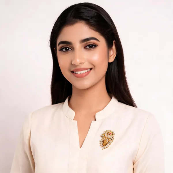 Gold_Brass_Brooch_For_Women