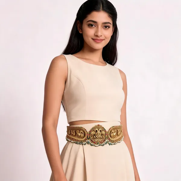 Gold_Brass_Waist_Belt_For_Women
