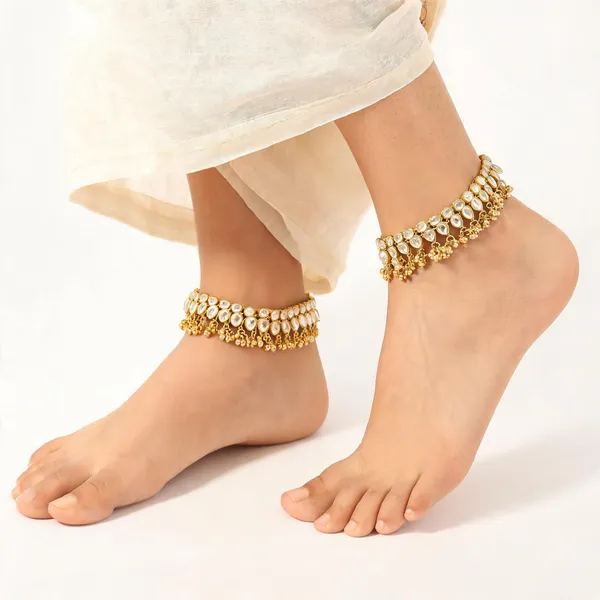 Gold_Brass_Anklet_For_Women