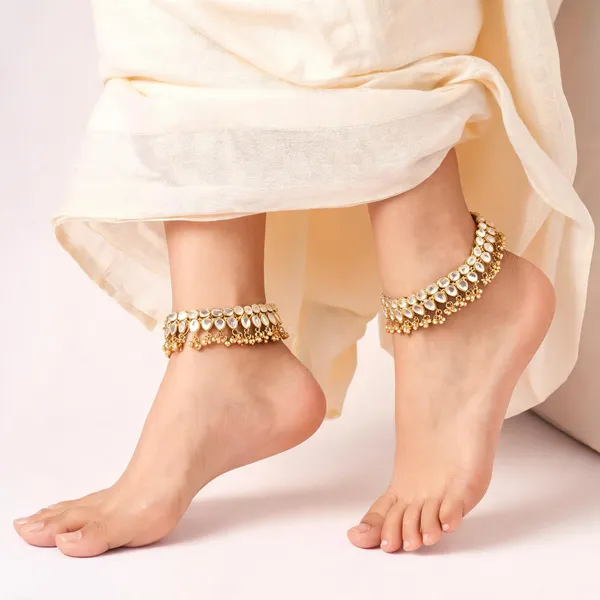 Gold_Brass_Anklet_For_Women