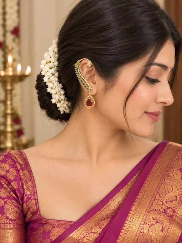 Gold_Brass_Earrings_For_Women