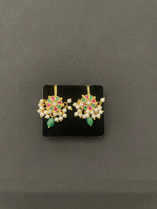 Gold_Brass_Earrings_For_Women