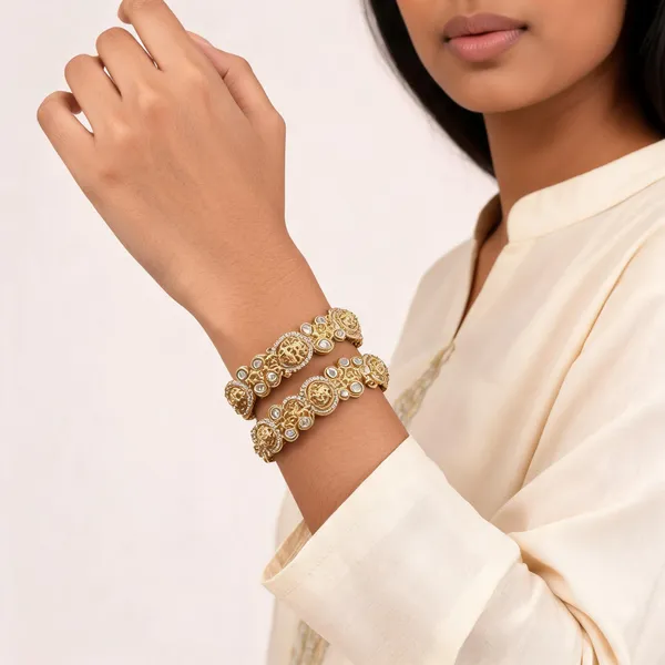 Gold_Brass_Bangles_For_Women
