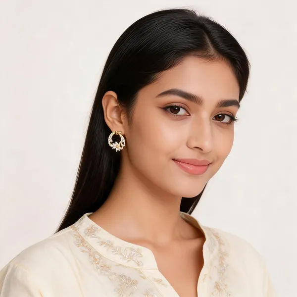 Gold_Brass_Earrings_For_Women