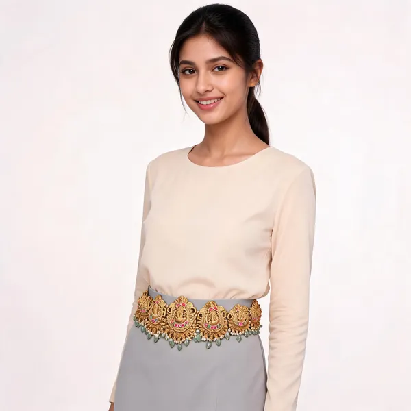 Gold_Brass_Waist_Belt_For_Women
