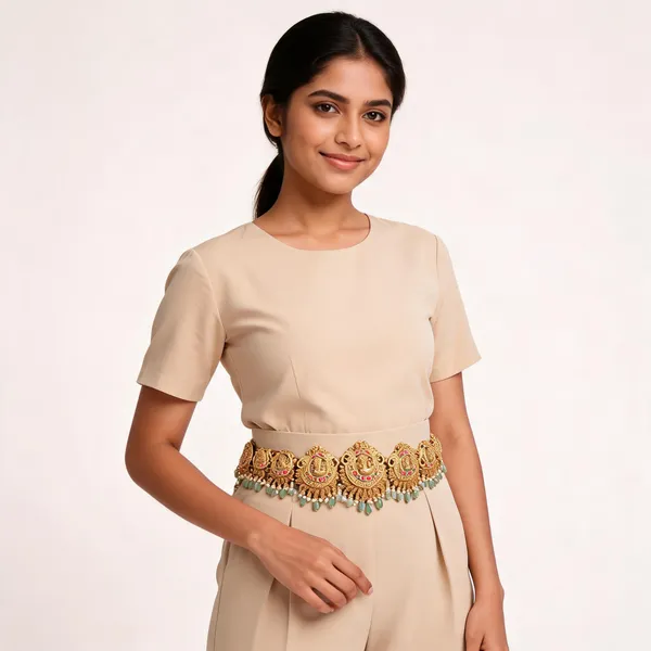 Gold_Brass_Waist_Belt_For_Women