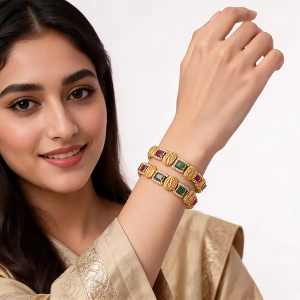 Gold_Brass_Bangles_For_Women