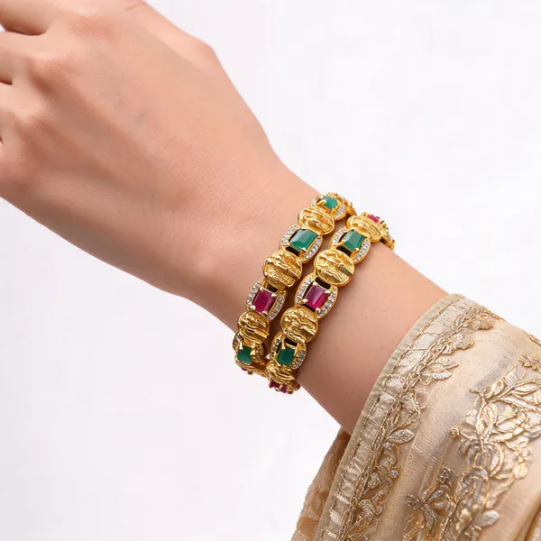 Gold_Brass_Bangles_For_Women