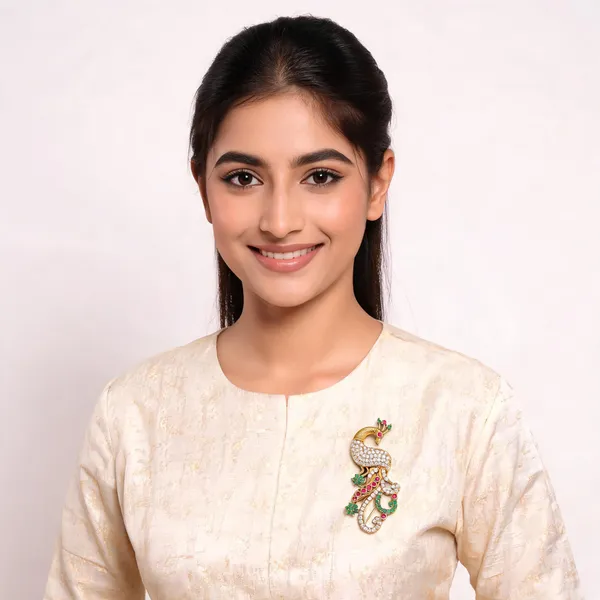 Gold_Brass_Brooch_For_Women