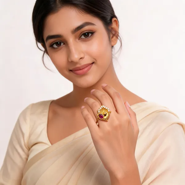 Gold_Brass_Ring_For_Women