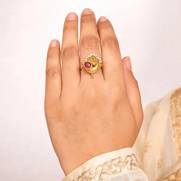 Gold_Brass_Ring_For_Women