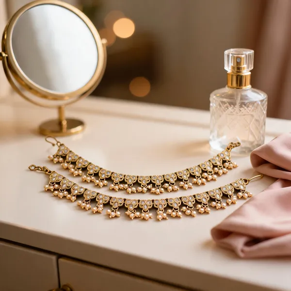 Gold_Brass_Ear_Chain_For_Women