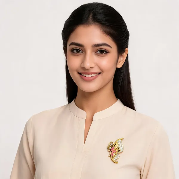 Gold_Brass_Brooch_For_Women