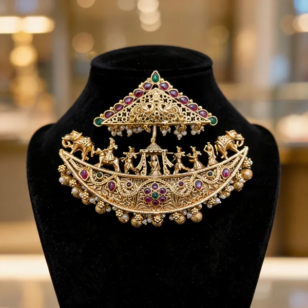 Gold_Brass_Pendant_For_Women