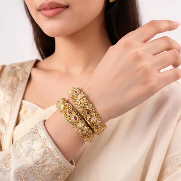 Gold_Brass_Bangles_For_Women